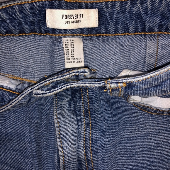 COPY - Stylish Wide Leg Jeans Size 24 - Picture 4 of 4